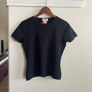 Vintage Talbots Fitted Crew Neck Tee